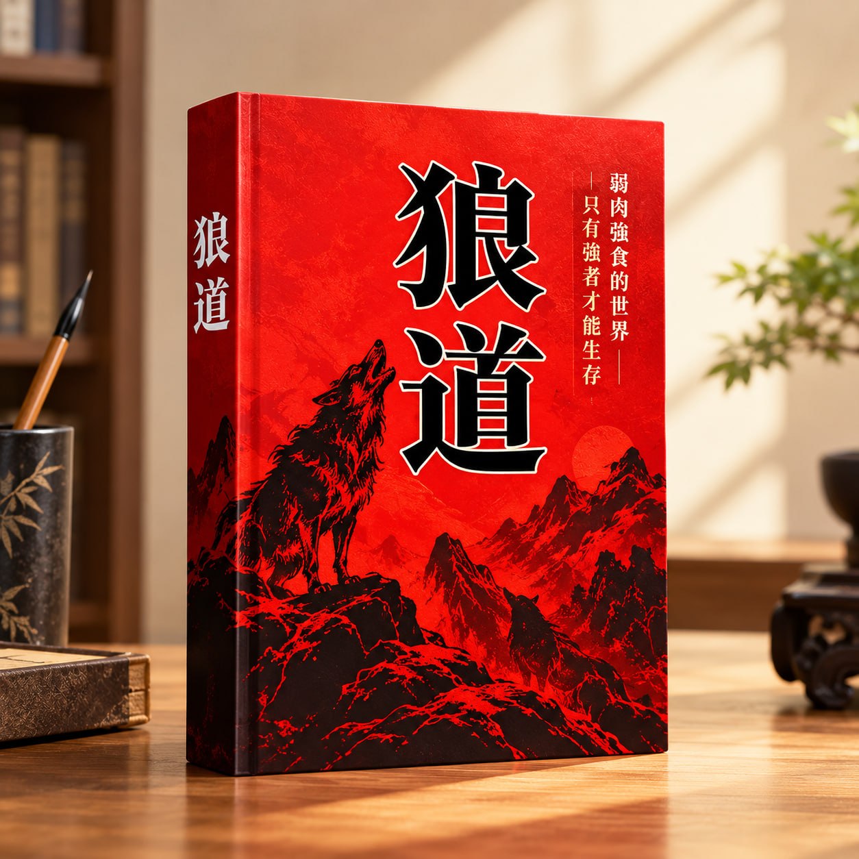 《狼道》書籍封面